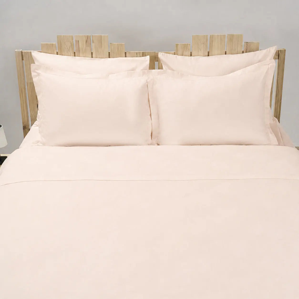 Lenjerie de pat 2 persoane Ivoar din Bumbac 100% satinat dens simplă, personalizabilă – SIMPLE VANILLA