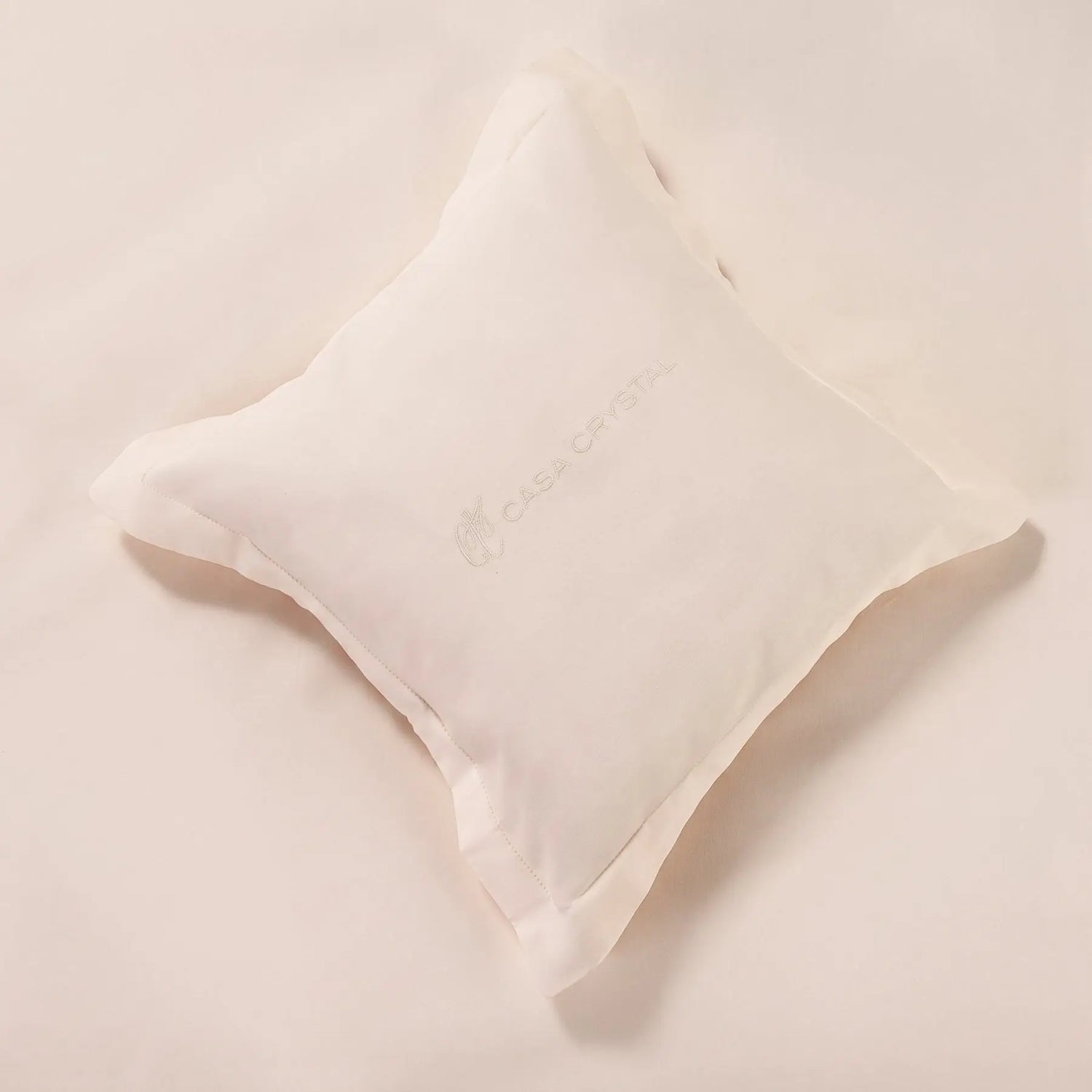 Lenjerie de pat 2 persoane Ivoar din Bumbac 100% satinat dens simplă, personalizabilă – SIMPLE VANILLA