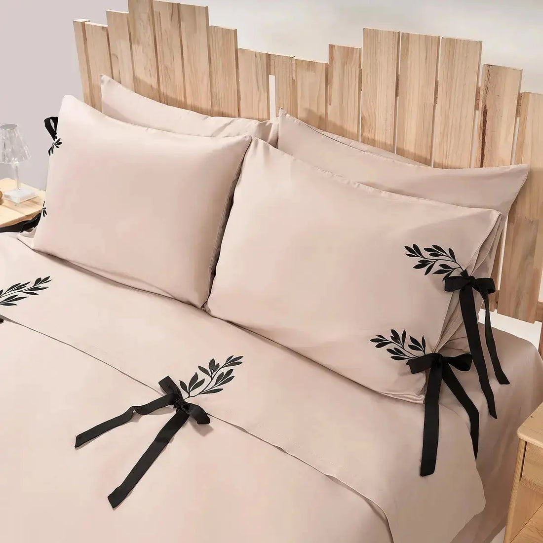 Lenjerie de pat Mulan din bumbac 100% natural, design modern și elegant – Casa Crystal