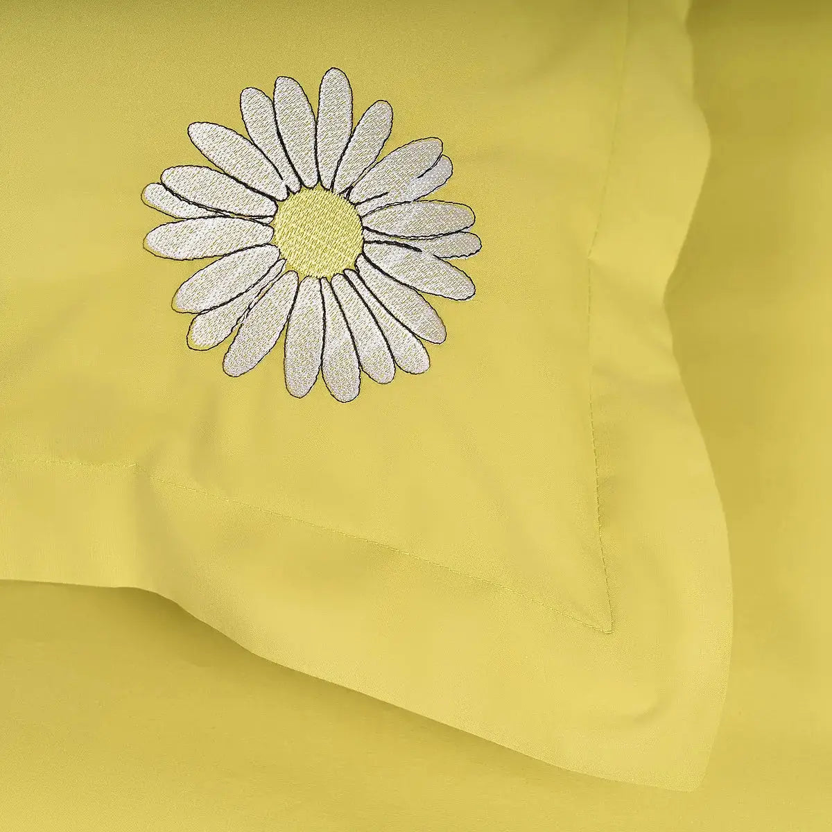 Lenjerie Daisies din bumbac natural, respirabilă și moale la atingere