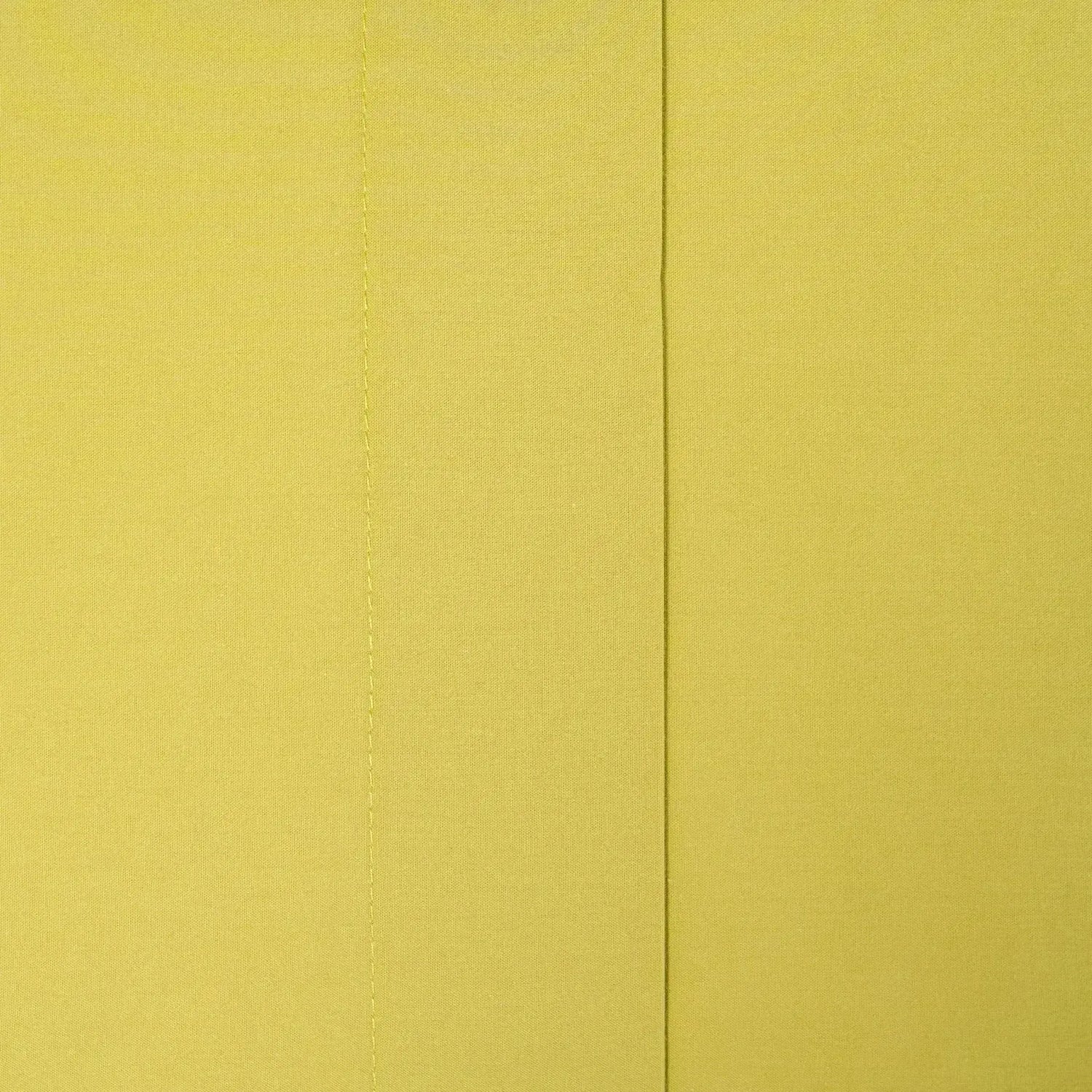 Detaliu textură bumbac 100% natural pe lenjeria de pat simple green cu model subtil