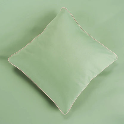 Lenjerie de pat 2 persoane Verde și Roz, cu două fețe, din bumbac satinat dens, personalizabilă – SPRING CASA CRYSTAL CasaCrystal
