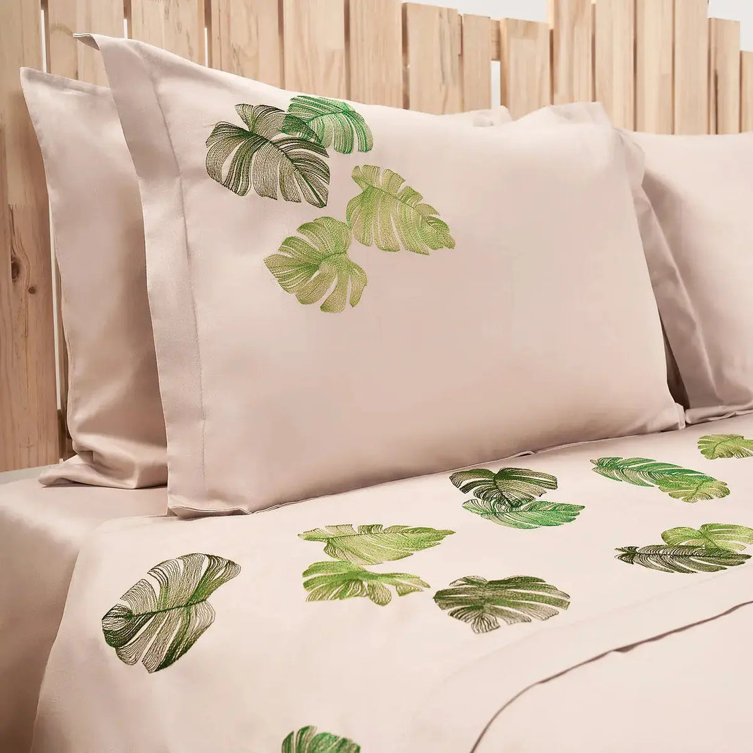 Lenjerie de pat &quot;MONSTERA&quot; CasaCrystal CasaCrystal