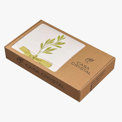 Componente complete ale lenjeriei Jasmine – cearceaf, pilotă și perne decorative