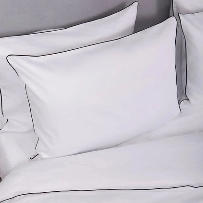 Set lenjerie Elegant White din bumbac natural, confort respirabil pentru somn