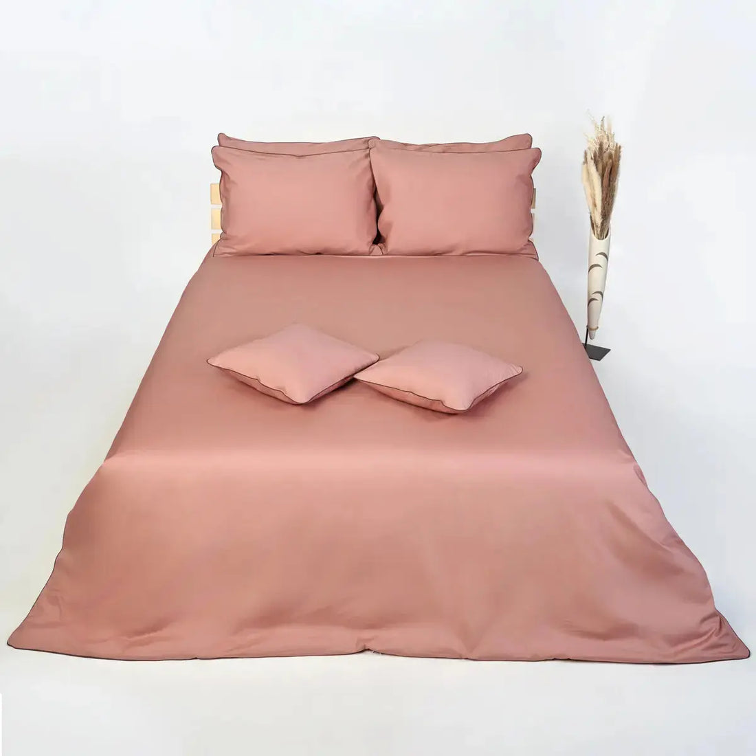 Set lenjerie Elegant Rose din bumbac natural, confort respirabil pentru somn odihnitor